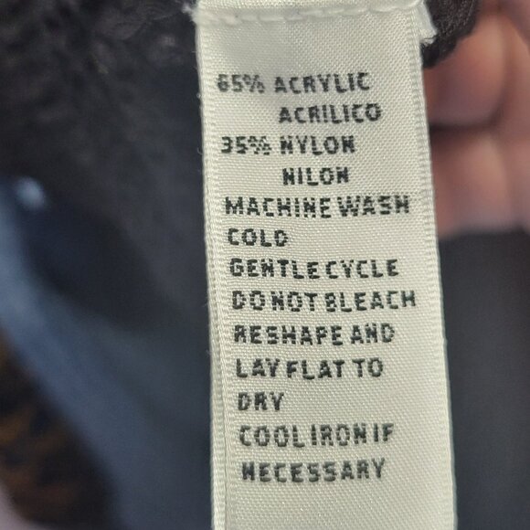 NWT Chaus & Co, Women, Black Sweater, Light Weight, Size 1X - Picture 4 of 6